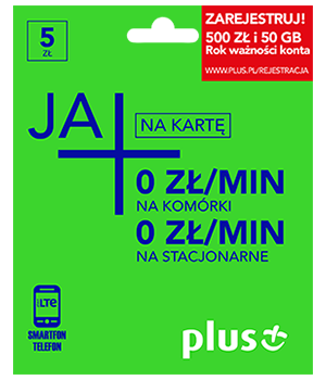 Ja + internet na karte